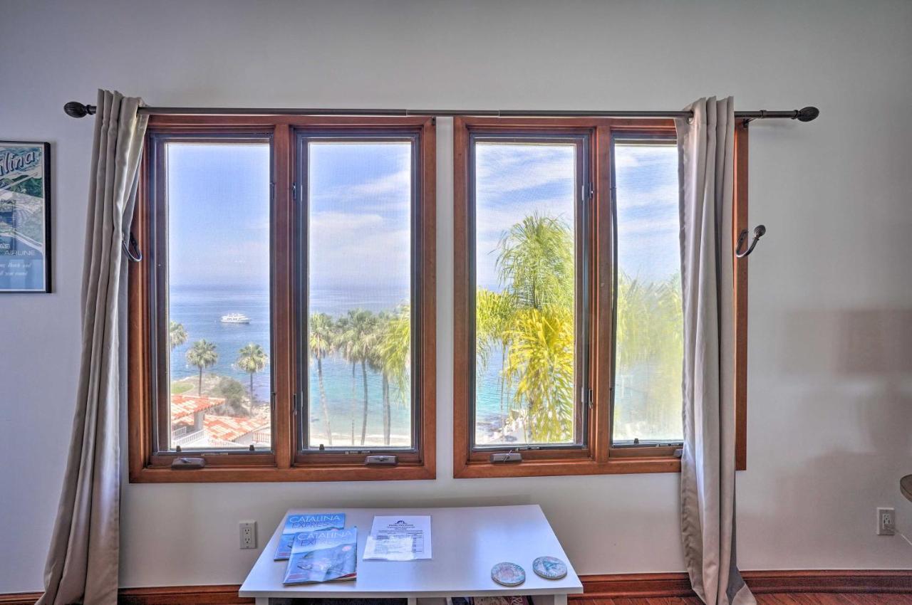 Quiet Avalon Getaway Villa With Ocean View And Balcony Exterior foto